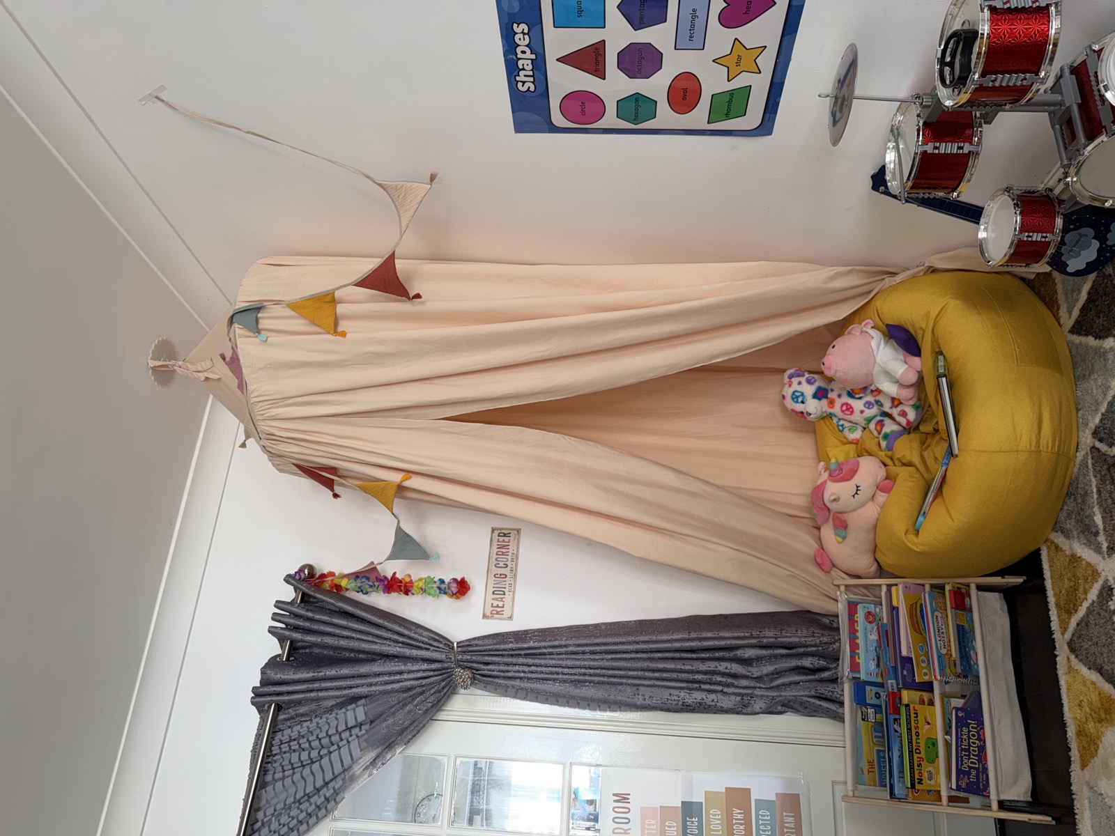 Bright and welcoming play space at Grow and Shine Childminding